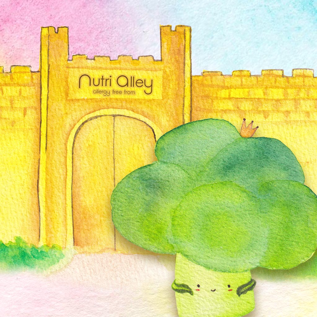 broccoli prince with castle nutrialley