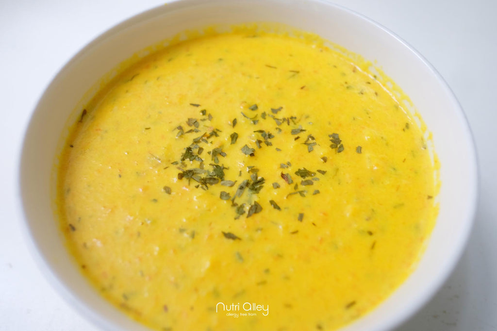 vegan turmeric soup