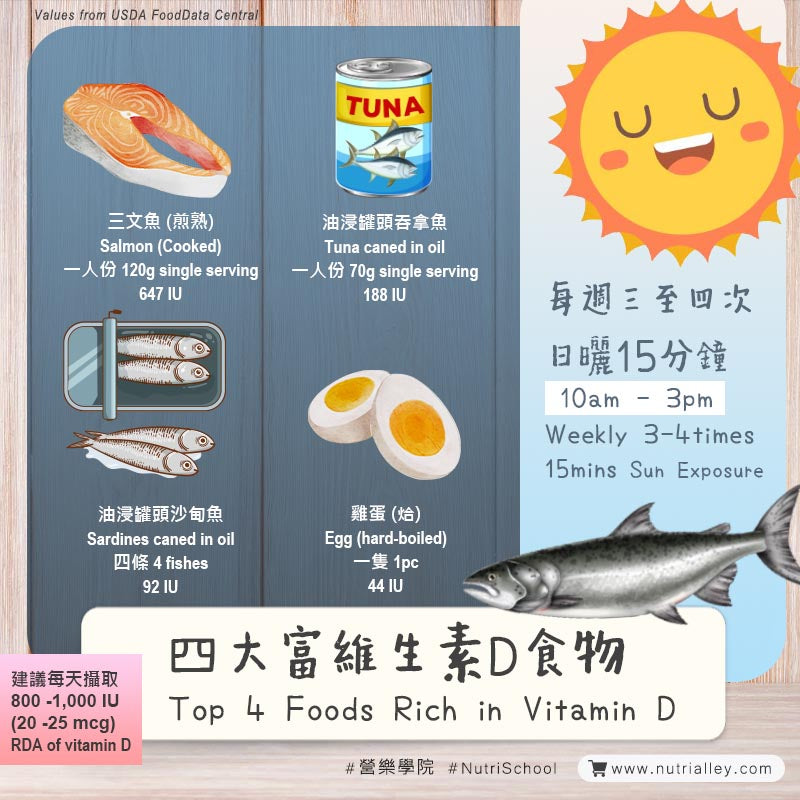 food rich in vitamin D