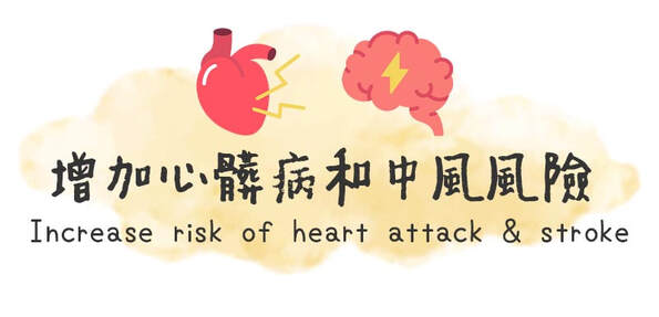chronic stress increase risk of heart attack and stroke